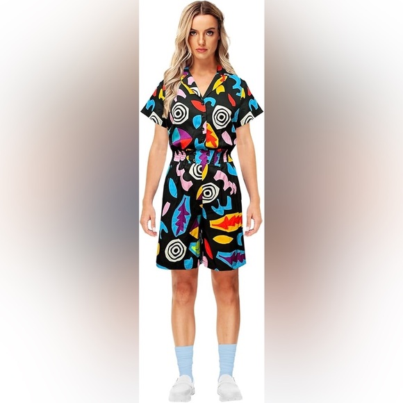 Eleven Stranger Things Abstract Print Jumpsuit season 3 - Picture 1 of 13